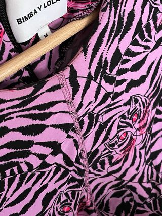 Vestido Bimba y Lola Estampado Tigre Talla S