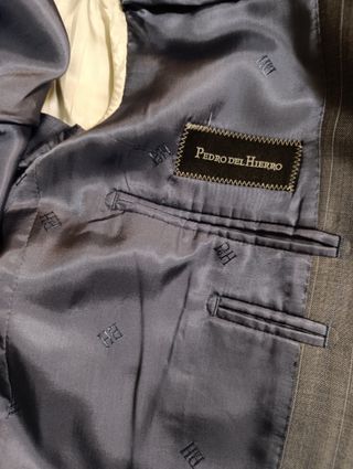 Traje Pedro del Hierro Talla M