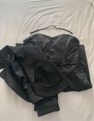 Vestido corto y torera