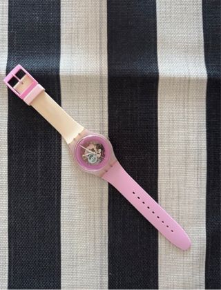 Pack 2 Relojes Swatch Rosa y Fucsia
