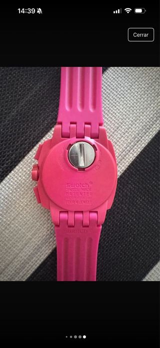 Pack 2 Relojes Swatch Rosa y Fucsia