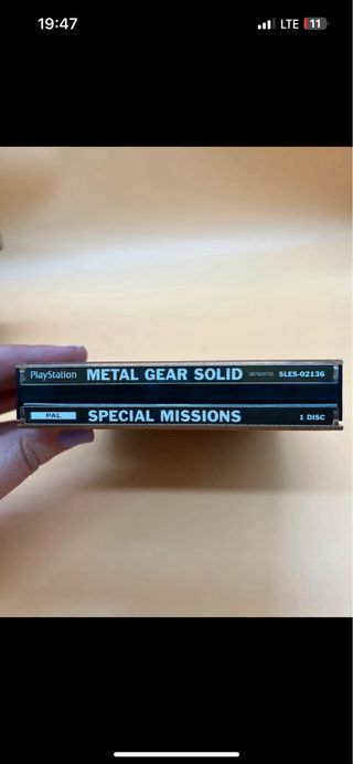 Metal Gear Solid - Special Missions (Ps1)- PAL