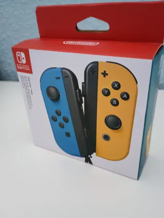 Mandos JoyCon Nintendo Switch Azul Amarillo