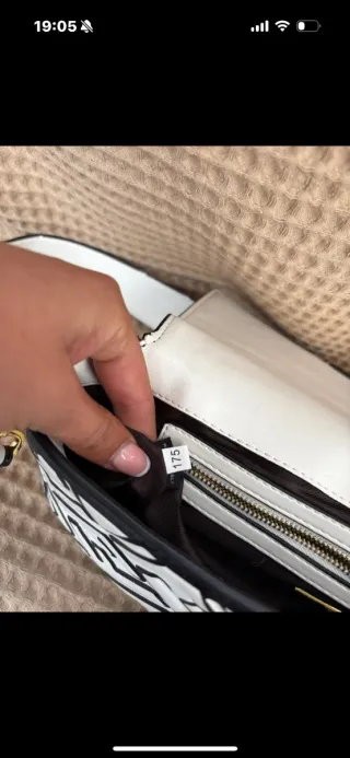 Bolso Fendi Baguette Blanco y Negro