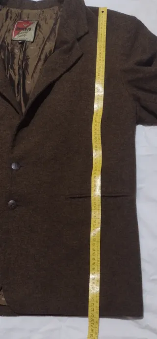 Abrigo hombre talla grande