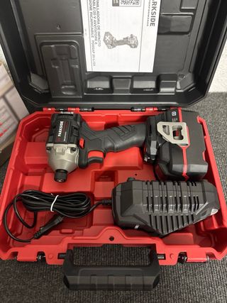 Atornillador de Impacto Parkside 20V puntas regalo