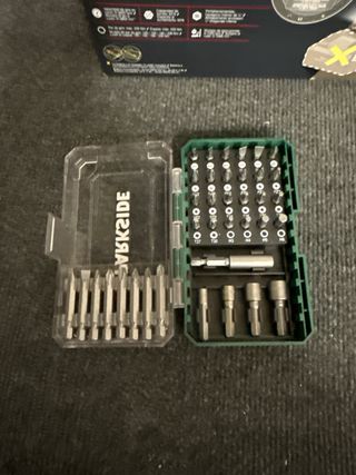 Atornillador de Impacto Parkside 20V puntas regalo