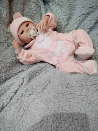 Muñeca Reborn Bebé Rosa