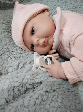 Muñeca Reborn Bebé Rosa