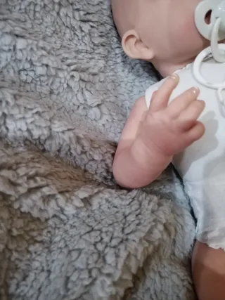 Muñeca Reborn Bebé Rosa