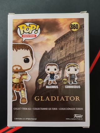 Funko Pop! Maximus Gladiator 860 Special Edition