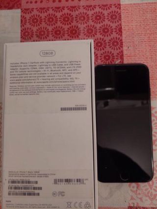 iPhone 7 128GB Negro Batería Nueva