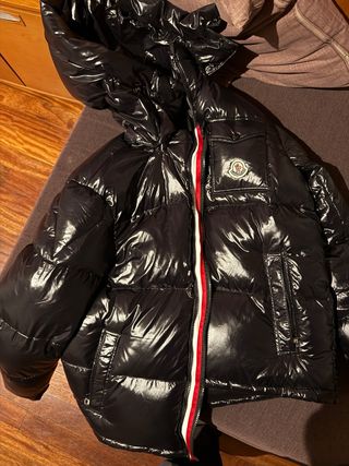 Chaqueta Moncler Talla M Negra Original