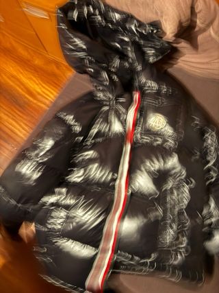 Chaqueta Moncler Talla M Negra Original