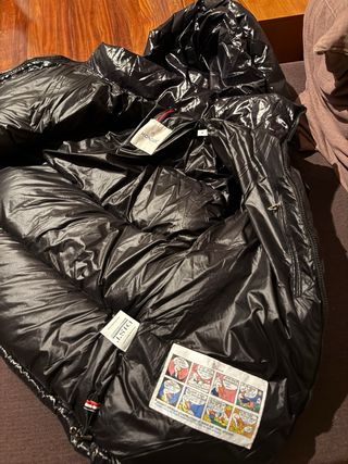 Chaqueta Moncler Talla M Negra Original