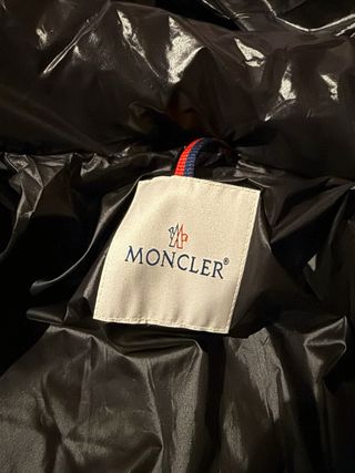 Chaqueta Moncler Talla M Negra Original