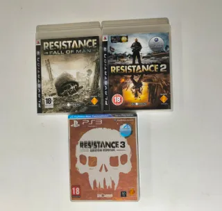 Pack 3 Juegos Resistance PS3
