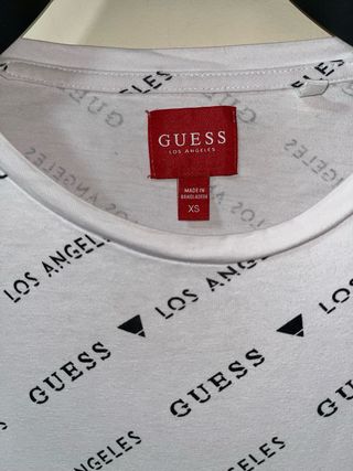 Camiseta Guess Talla XS Los Angeles
