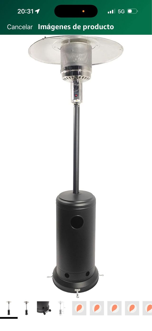 Estufa Seta Exterior Terraza Jardín