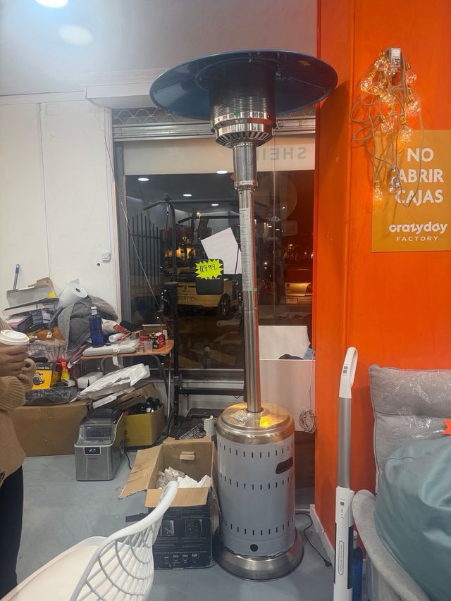 Estufa Seta Exterior Terraza Jardín