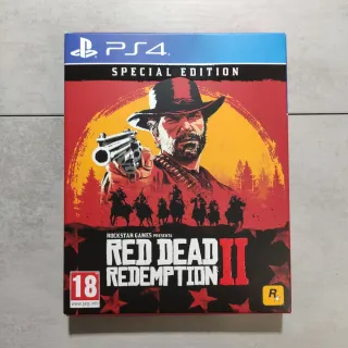Caja y mapa Red Dead Redemption 2 PlayStation 4