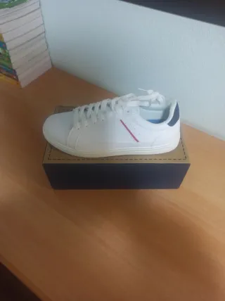 Zapatilla Caballero Blanca