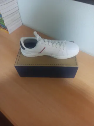 Zapatilla Caballero Blanca