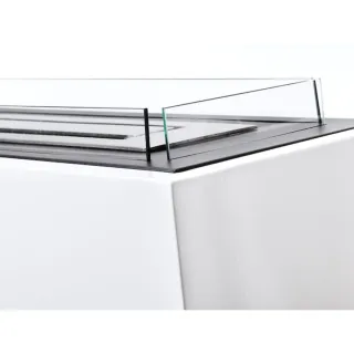 Estufa Bioetanol PURLINE Gea Negra/Blanca