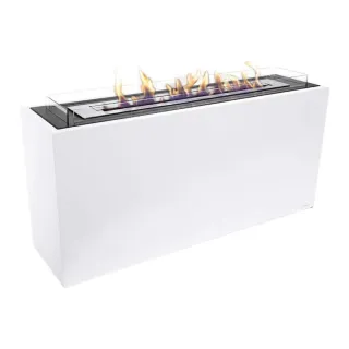 Estufa Bioetanol PURLINE Gea Negra/Blanca