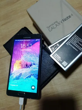 Samsung Galaxy Note 4 Negro