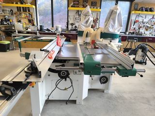 Combinada 7 acciones ebanista + aspirador