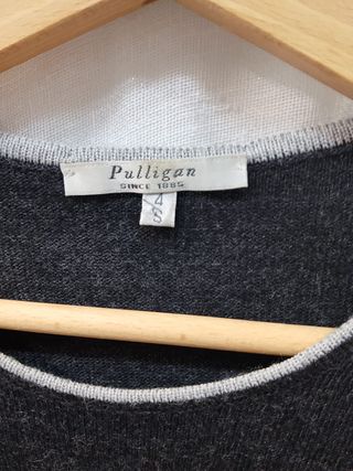 Jersey Pulligan manga corta gris