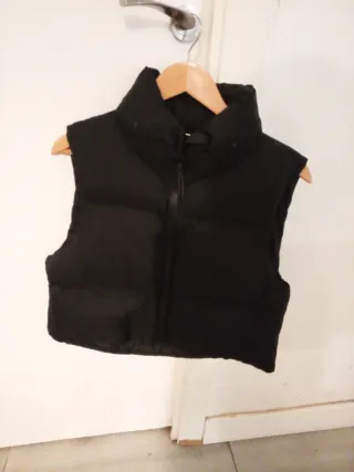 Chaleco acolchado negro