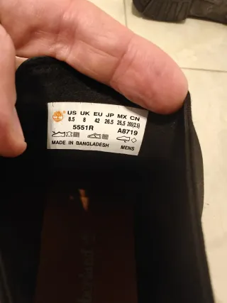 Stivali Timberland uomo neri