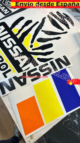 Pegatina Nissan Dakar Capó