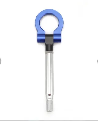 Gancho de remolque azul