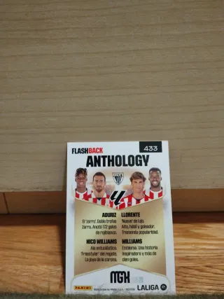 Cromo Panini FlashBack Anthology del Athletic Club