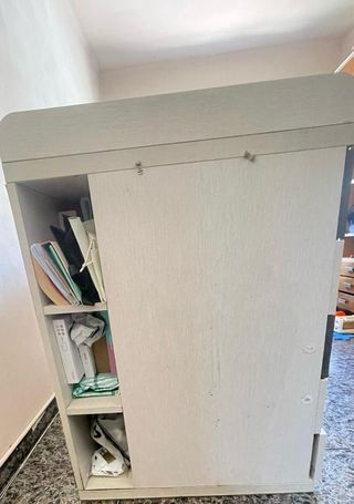 Cuna grande bebé casi nueva