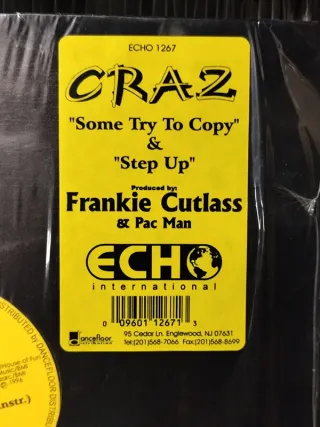 Vinilo Rap Craz - Some Try To Copy/Step Up 12"