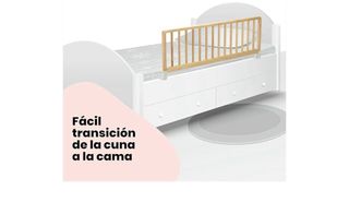 Barrera de seguridad para cama infantil