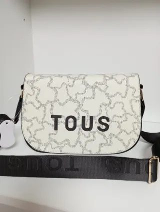 Bandolera Tous Blanca y Negra