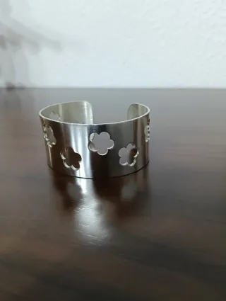 Pulsera esclava rígida D'argent plata