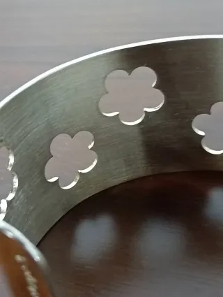 Pulsera esclava rígida D'argent plata