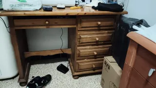 Escritorio madera maciza