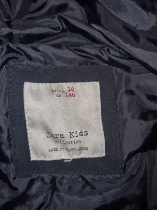 Abrigo niño Zaragoza negro