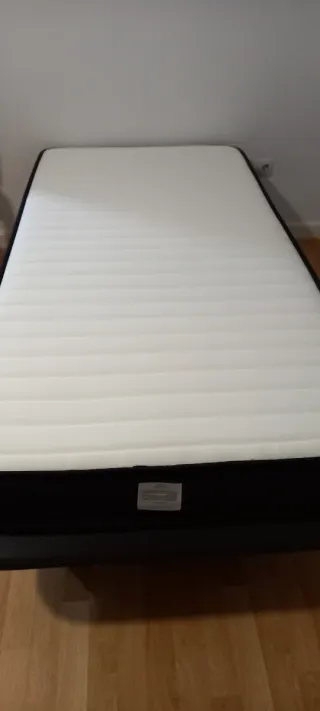 Colchón Essential ML50 90x190 + Base Tapizada