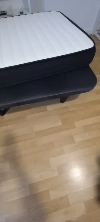 Colchón Essential ML50 90x190 + Base Tapizada