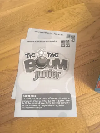 Tic Tac Boom Junior Juego de Mesa