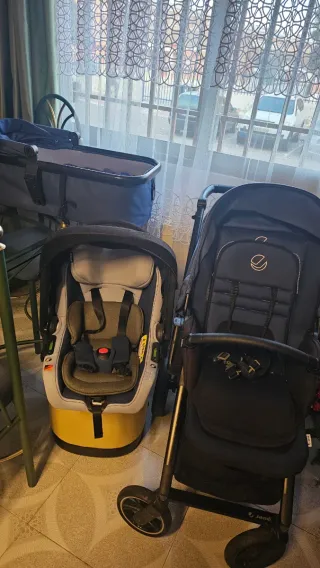 Carrito Jane Muum Azul con Patín