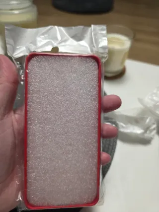 Cover Samsung S25 Rosso in Silicone